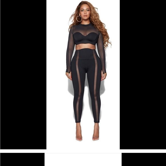 Adidas Ivy Park black pack mesh crop top - Picture 8 of 9